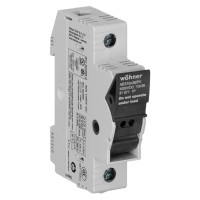 Держатель цилиндрических предохранителей Ambus для гелиоэнергетики 10х38 1р 30А 1000В DC Woehner (31971)