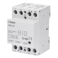 Модульний контактор IK63-31, 230 V, AC/DC Iskra