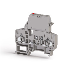 Клемма пружинная YBK ILD для предохранителей серая 4 мм 220V АC Klemsan (0.0.0.3.55879)