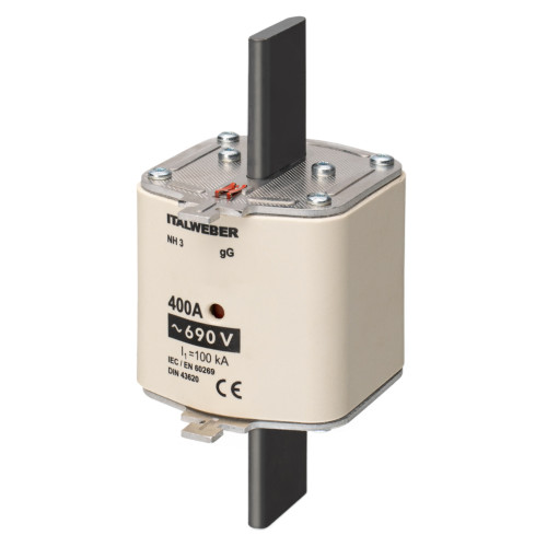 Предохранитель ножевой gG NH-3 KTF 400A 690В ITALWEBER (1630400)
