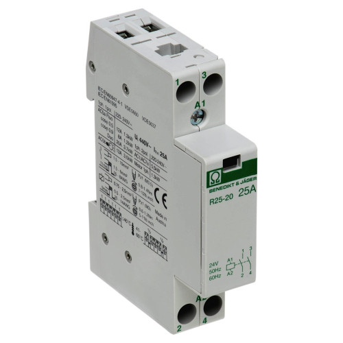 Контактор BENEDICT R25-20 25А 2NO 24В 50Hz (16533)