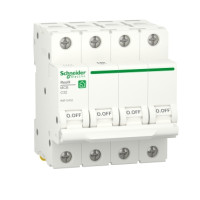 Автоматичний вимикач Schneider Electric 32A C 4P 6kA Resi9 (R9F12432)