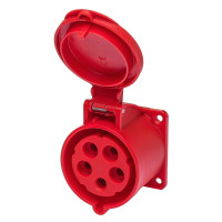 Розетка вбудована пряма IDE MUNDIAL 3P+N+E 32 А 200/346–240/415 В IP44