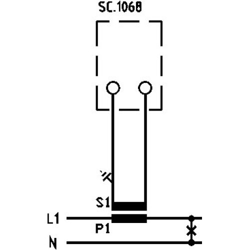 Aмперметр 90° прямого включення 10А 5Ін 48х48мм Frer (F48EAX010CSD)
