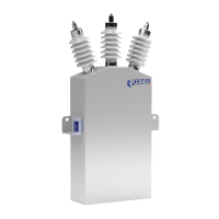 Трифазний конденсатор RTR 100 кВАр (BO/R MT 100KVAR)