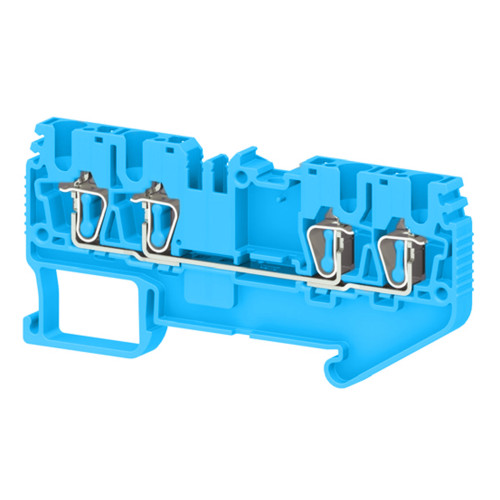 Клема пружинна чотириконтактна SRD 2,5 C синя Klemsan (0.0.0.3.11111)