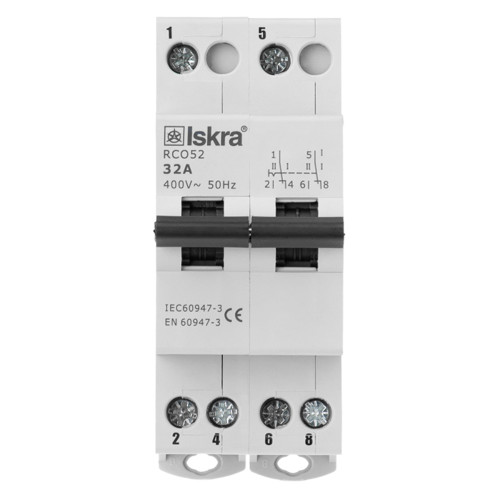 Перемикач навантаження ISKRA RCO52 32A 1-0-2 2P (786101205000)