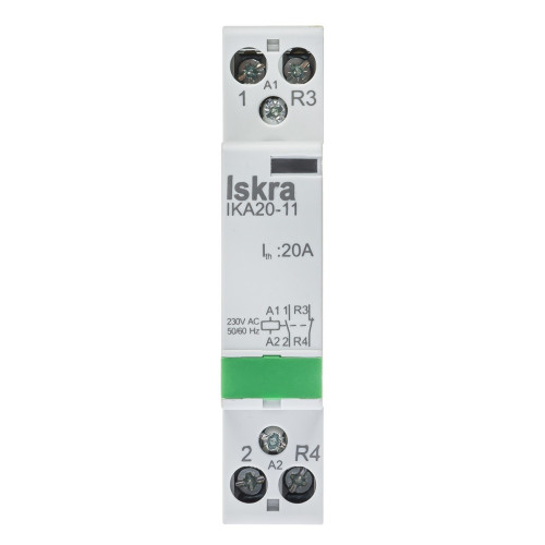 Модульный контактор IKA20-11, 230 V, AC Iskra