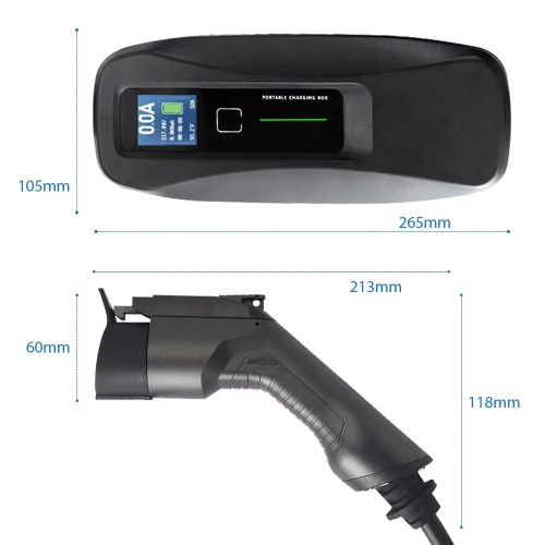 Зарядная станция BS-PCD040 Besen 32A 230В 7,2 кВт разъем Type 1 з кабелем 5 м