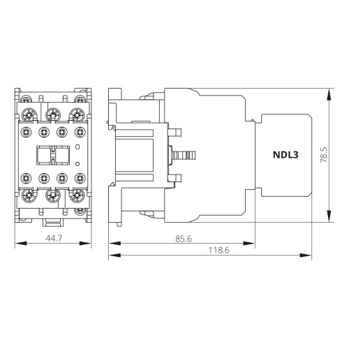 Контактор ISKRA KNL30-00 30А 220/240 В 50/60 Гц (30050471000)
