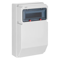 Щит для силовых розеток IDE PRYMA 13 модулей 504x297x177мм IP67 с шинами N и PE (1712GM/RR)