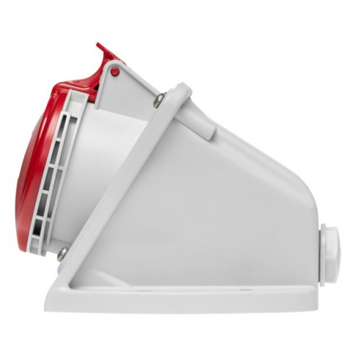 Настенная розетка силовая IDE 32A 415В 2P+E IP44 Красный (3324)