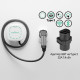 Зарядная станция 32А 7,4кВт Тype 2 – GBT кабель 5 м Wi-Fi BT Wallbox Pulsar Plus (PLP1-0-2-2-9-00I)