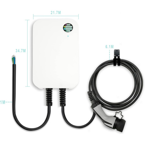 Зарядная станция 22 кВт Тype 2 Wissenergy 32А кабель 6,1м (WB20-22KW)