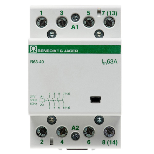 Контактор BENEDICT R63-40 63А 4NO 24В 50Hz (16536)