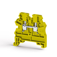 Клема гвинтова AVK 2,5 мм RD жовта Klemsan (0.0.0.3.04203RP)