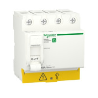 Дифференциальное реле Schneider Electric Resi9 40A 4P 100mA АС (R9R52440)