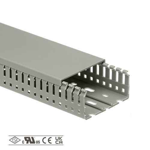 Перфорированный короб 80х40мм Klemsan KKD 8040 2м (0.0.0.5.558040)