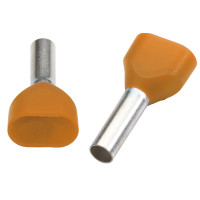Накінечник гільза IKY 2х0,5/8 (1уп. 500шт) Klemsan
