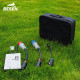 Зарядная станция BS-PCD050 Besen 32A-1Ф/24А-3Ф 230/400В 16 кВт розетка Type 2 с экраном + адаптерами на розетку Schuko 16A, CEE32A 3pin, CEE32A 5pin с кабелем 6,5 м + APP