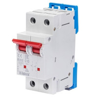 Автоматичний вимикач RI62J 2P C4A 4,5kA, 440 VDC ISKRA