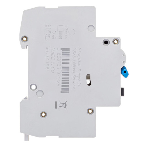 Диференційний вимикач ISKRA RFI4C20A 3P+N 20A A 30 mA DIN IP20 (786100979000)