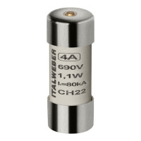 Предохранитель 22х58 4А gG CH22 690В с бойком ITALWEBER (1443004)