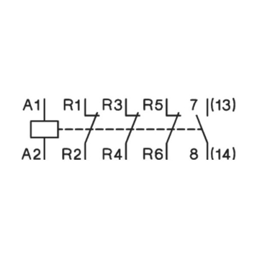 Контактор BENEDICT R25-13 25А 1NO + 3NC 230В 50Hz (16512)