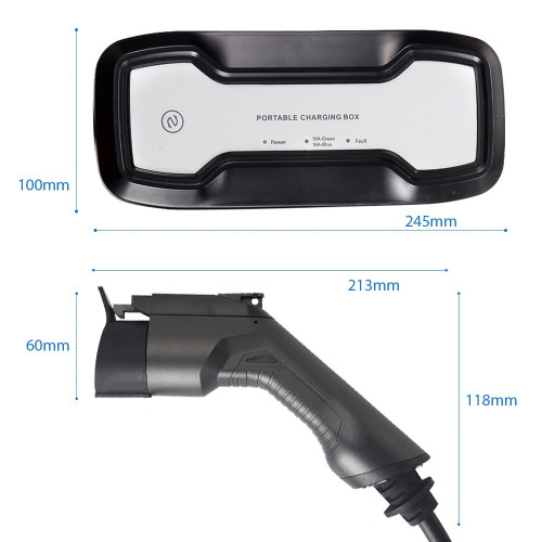 Зарядная станция BS-PCD020 Besen 10-16A 230В 3,6 кВт разъем Type 2 з кабелем 5 м