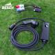 Зарядная станция BS-PCD050 Besen 32A-1Ф/24А-3Ф 230/400В 16 кВт розетка Type 2 с экраном + адаптерами на розетку Schuko 16A, CEE32A 3pin, CEE32A 5pin с кабелем 6,5 м + APP