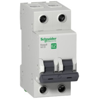 Автоматичний вимикач Schneider Electric 20A C 2P 4,5kA Easy9 (EZ9F34220)