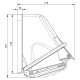Розетка настенная силовая IDE16A 415В 3P+N+T IP44 Красный (3323)