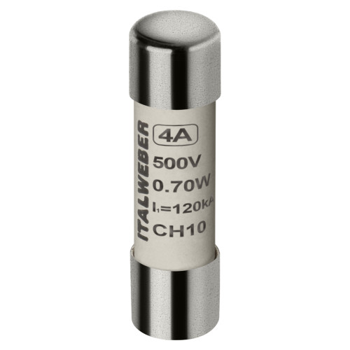 Предохранитель 10х38 4А gG CH10 500В ITALWEBER (1421004)