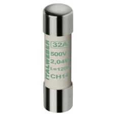 Запобіжник 14х51 32А аМ CH14 500В ITALWEBER (1432032)