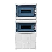 Розподільний щит під розетки IDE з отворами 24 модуля 688x310x147мм, IP65 (PCSN24PT/RR)