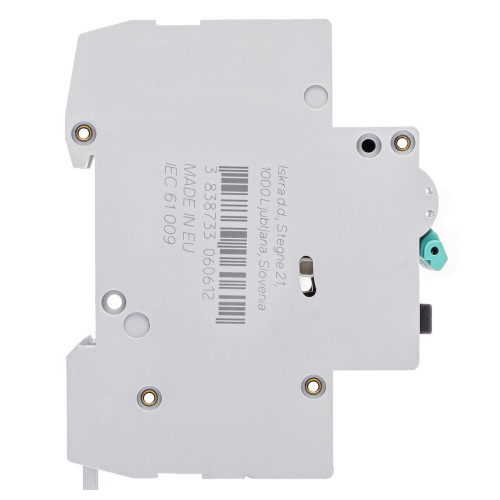 Диференційний вимикач ISKRA RFI2C6A 1P+N 6 A A 30 mA DIN IP20 (786100613000)