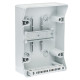Распределительный щит IDE 4 модуля IP65 с шинами N и PE 231x166x113 мм (CDN4PT/RR)