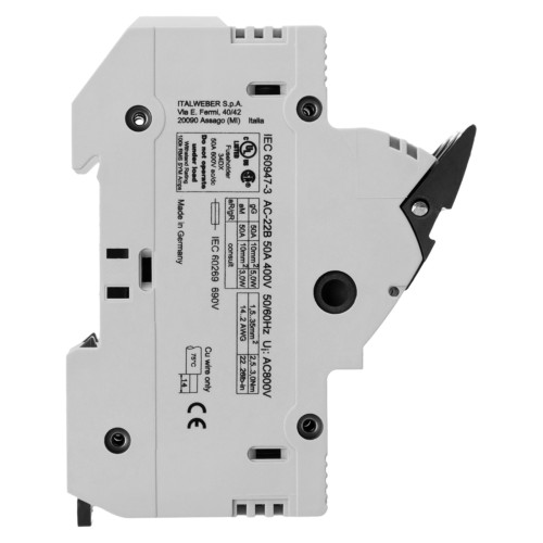 Тримач запобіжників 3P BCH 14x51 50A 690В Italweber (2303051)