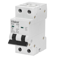 Автоматичний вимикач 32A 2P 6kА C ISKRA RI52C32A (786091123000)
