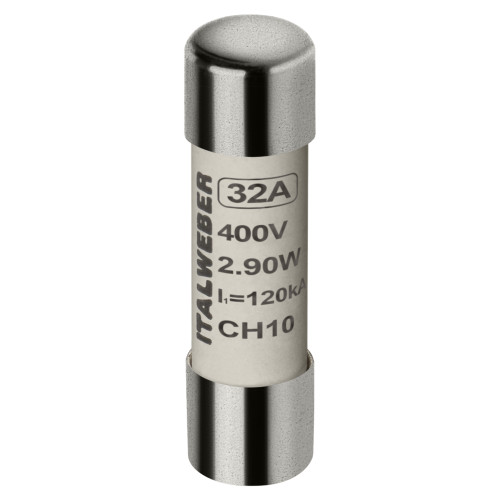 Запобіжник 10х38 32A gG CH10 400В ITALWEBER (1421032)