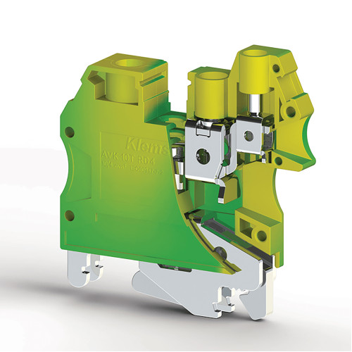 Клема гвинтова заземлення AVK 10 T RD 4 1/2 Klemsan (0.0.0.3.34230)