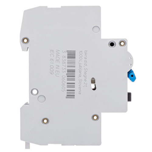 Диференційний вимикач ISKRA RFI2C20A 1P+N 20A C 30 mA DIN IP20 (786100611000)