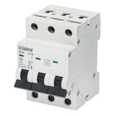 Автоматический выключатель RI53 3P B40A 6кА ISKRA