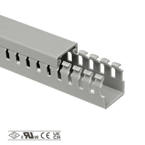 Перфорований короб 25х30мм Klemsan KKC 2530 2м (0.0.0.5.51010)