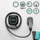 Зарядная станция 32А 22кВт Тype 2 кабель 7 м Wi-Fi BT Wallbox Pulsar Plus (PLP1-M-2-4-9-002)