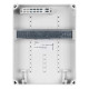 Настенный щит для силовых розеток 1х9 модулей 284x222x122мм IP67 с шинами N+PE IDE PRYMA (178P/RR)
