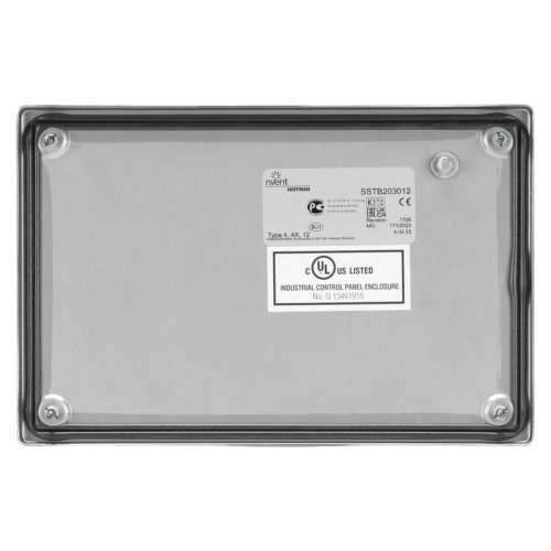 Распределительная коробка нержавеющая сталь 200х300х120мм IP66 nVent Hoffman (SSTB203012)