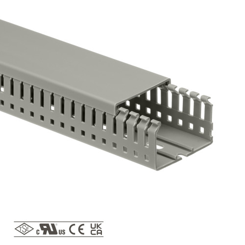 Перфорированный короб 60х40мм Klemsan KKD 6040 2м (0.0.0.5.556040)