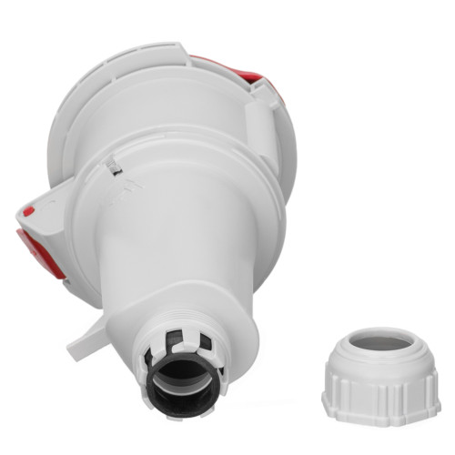 Розетка кабельная силовая IDE 32A 415В 2P+E IP44 Красный (3204)