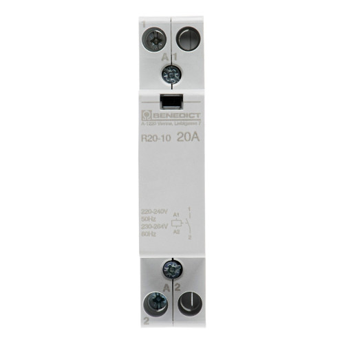 Контактор BENEDICT R20-10 20А 1NO 230В 50Hz (17398)